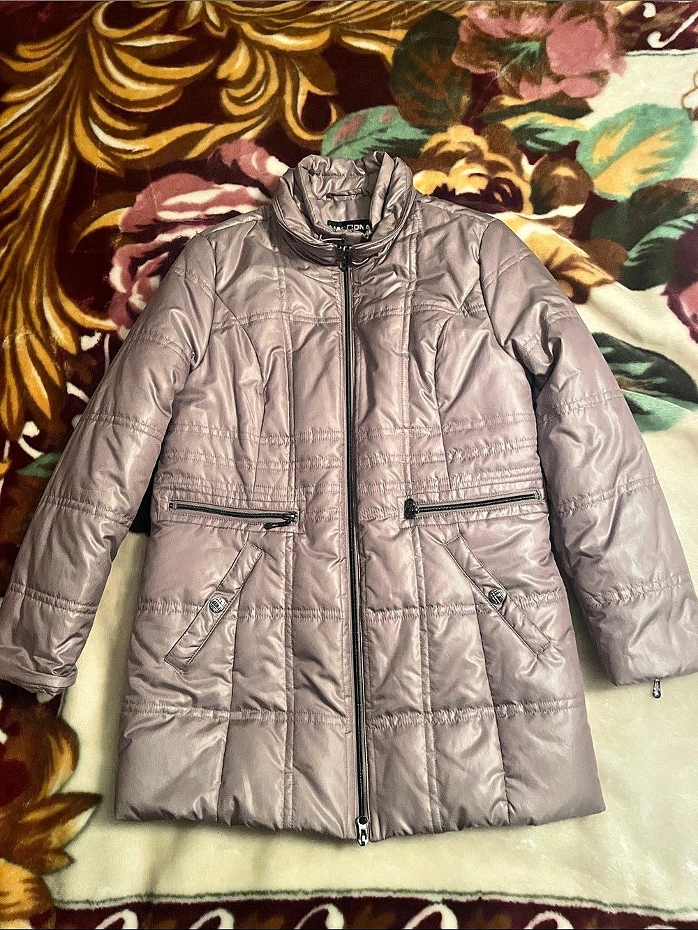 Marcona Solar Puffer Coat in Light Purple Like New Size PS